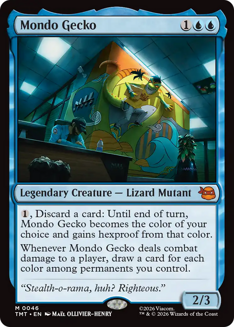 Mondo Gecko [Teenage Mutant Ninja Turtles] - Destination Retro