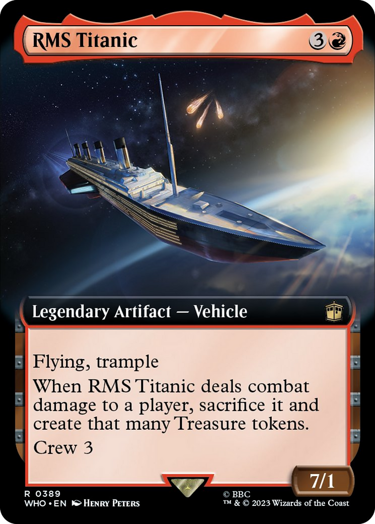 RMS Titanic (Extended Art) [Doctor Who] - Destination Retro