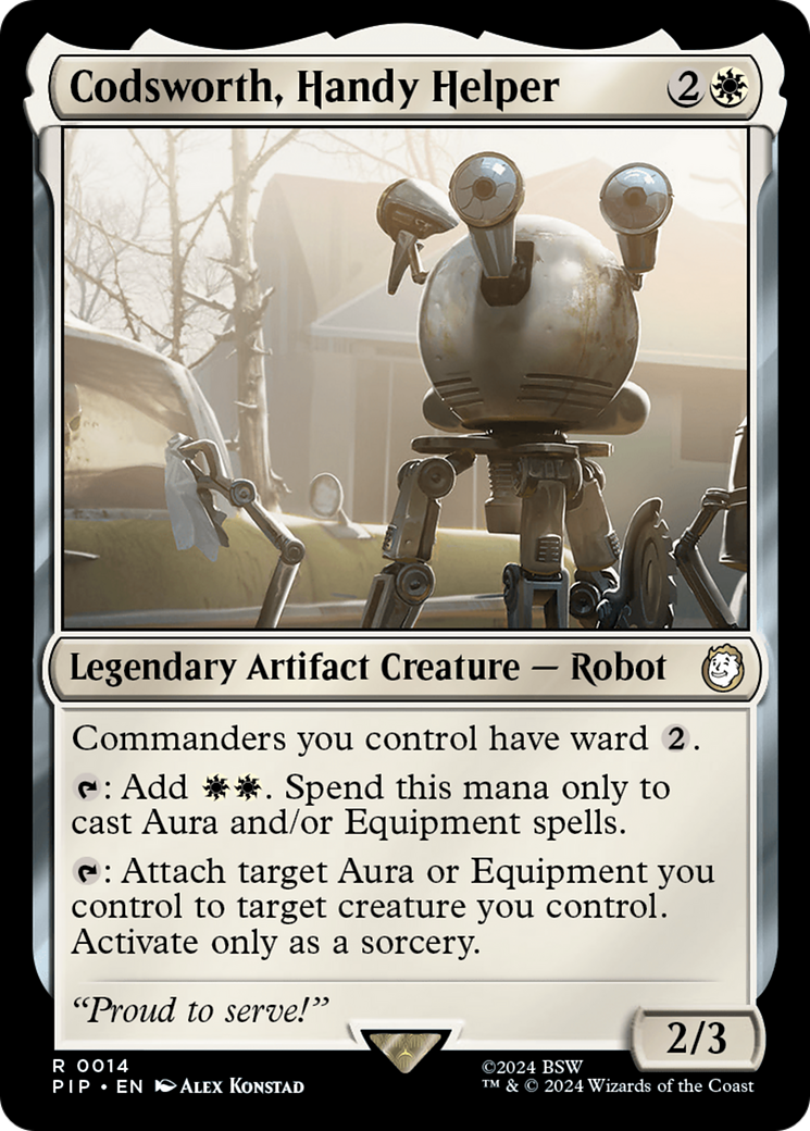 Codsworth, Handy Helper [Fallout] - Destination Retro