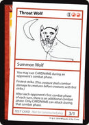 Throat Wolf (2021 Edition) [Mystery Booster Playtest Cards] - Destination Retro