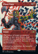 Chaos Warp (Borderless Alternate Art) [Double Masters 2022] - Destination Retro