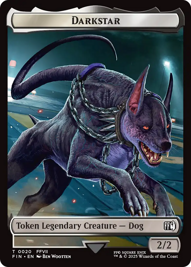 Angelo // Darkstar Double-Sided Token [FINAL FANTASY Tokens] - Destination Retro