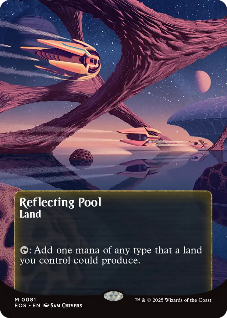 Reflecting Pool (0081) (Borderless) [Edge of Eternities: Stellar Sights] - Destination Retro