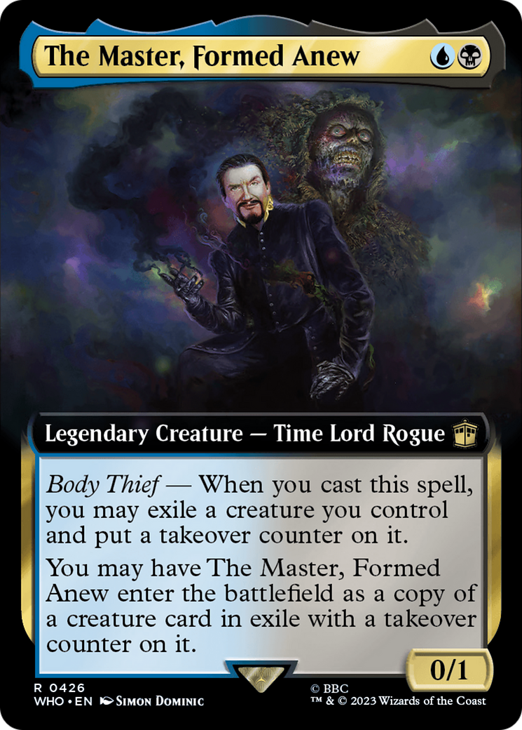 The Master, Formed Anew (Extended Art) [Doctor Who] - Destination Retro