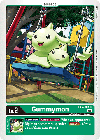Gummymon [EX2-004] [Digital Hazard] - Destination Retro