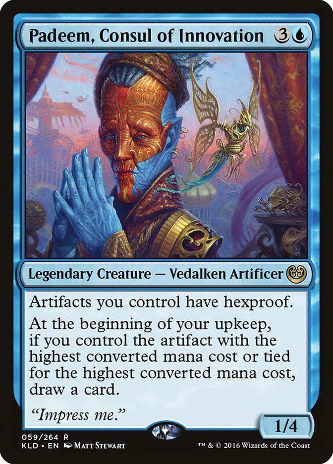 Padeem, Consul of Innovation [Kaladesh] - Destination Retro