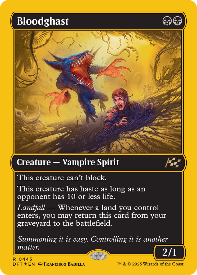 Bloodghast (First-Place Foil) [Aetherdrift] - Destination Retro