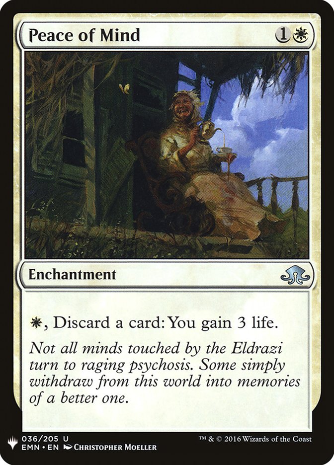 Peace of Mind [Mystery Booster] - Destination Retro