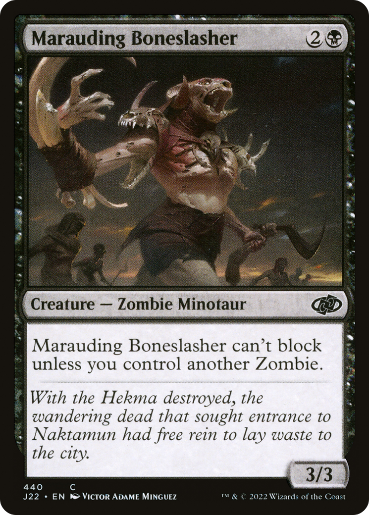 Marauding Boneslasher [Jumpstart 2022] - Destination Retro