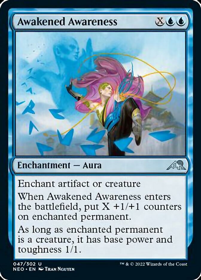 Awakened Awareness [Kamigawa: Neon Dynasty] - Destination Retro