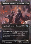 Gothmog, Morgul Lieutenant (Borderless Alternate Art) [The Lord of the Rings: Tales of Middle-Earth] - Destination Retro