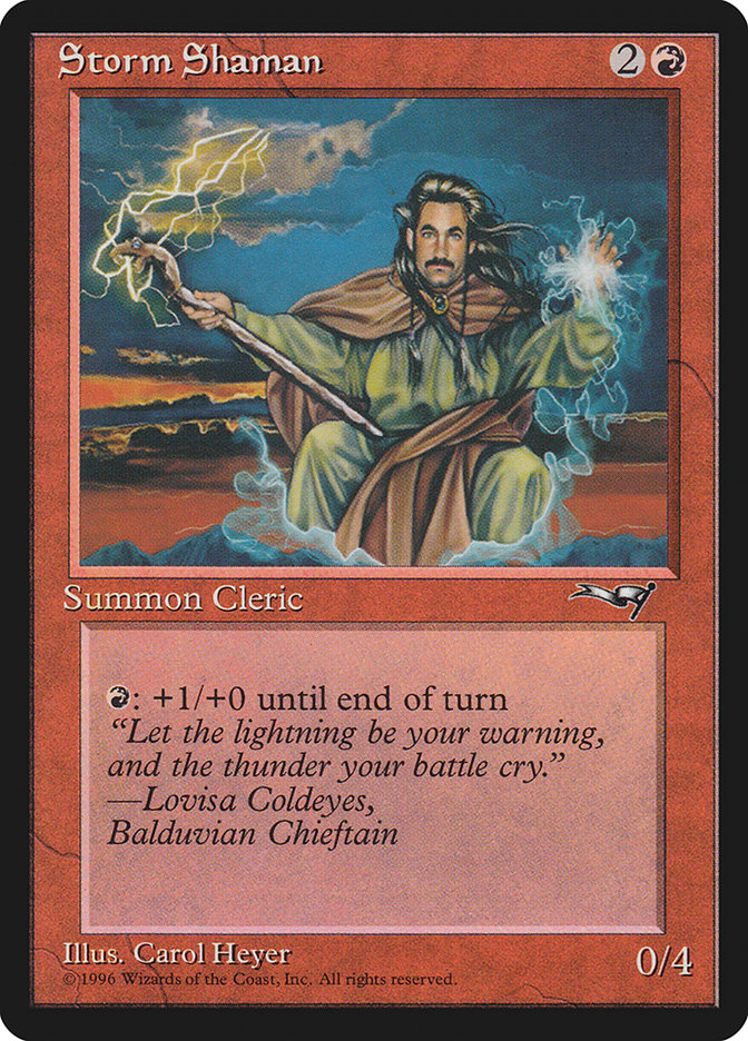 Storm Shaman (Male) [Alliances] - Destination Retro
