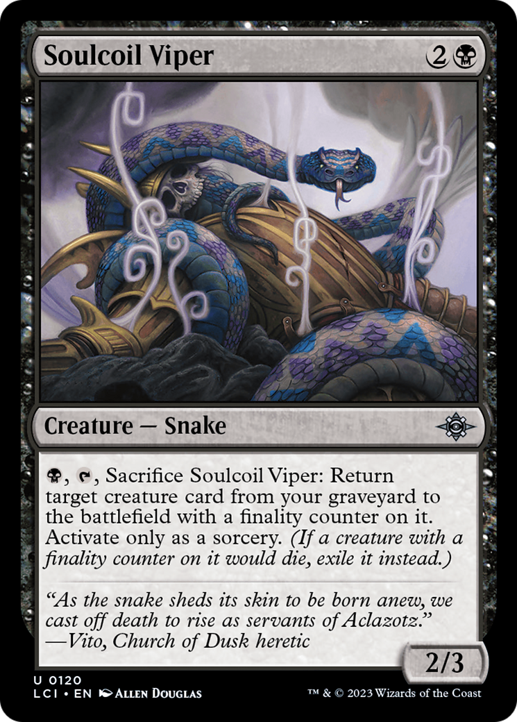 Soulcoil Viper [The Lost Caverns of Ixalan] - Destination Retro