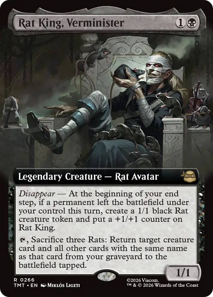 Rat King, Verminister (Extended Art) [Teenage Mutant Ninja Turtles] - Destination Retro