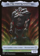 The Hollow Sentinel Token [Phyrexia: All Will Be One Tokens] - Destination Retro