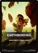Earthbending Theme Card (0042) [Avatar: The Last Airbender Tokens] - Destination Retro