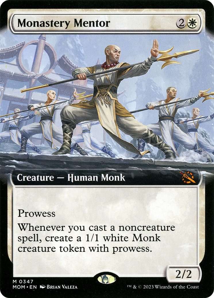 Monastery Mentor (Extended Art) [March of the Machine] - Destination Retro