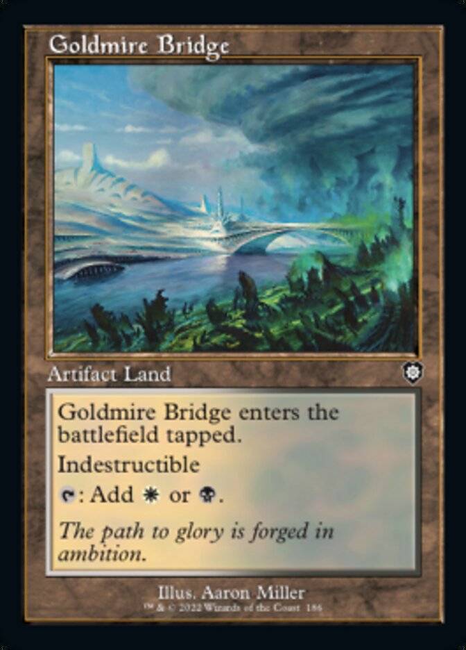 Goldmire Bridge (Retro) [The Brothers' War Commander] - Destination Retro