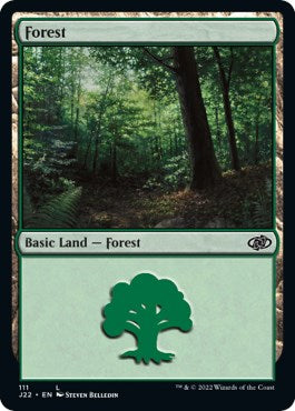 Forest (111) [Jumpstart 2022] - Destination Retro