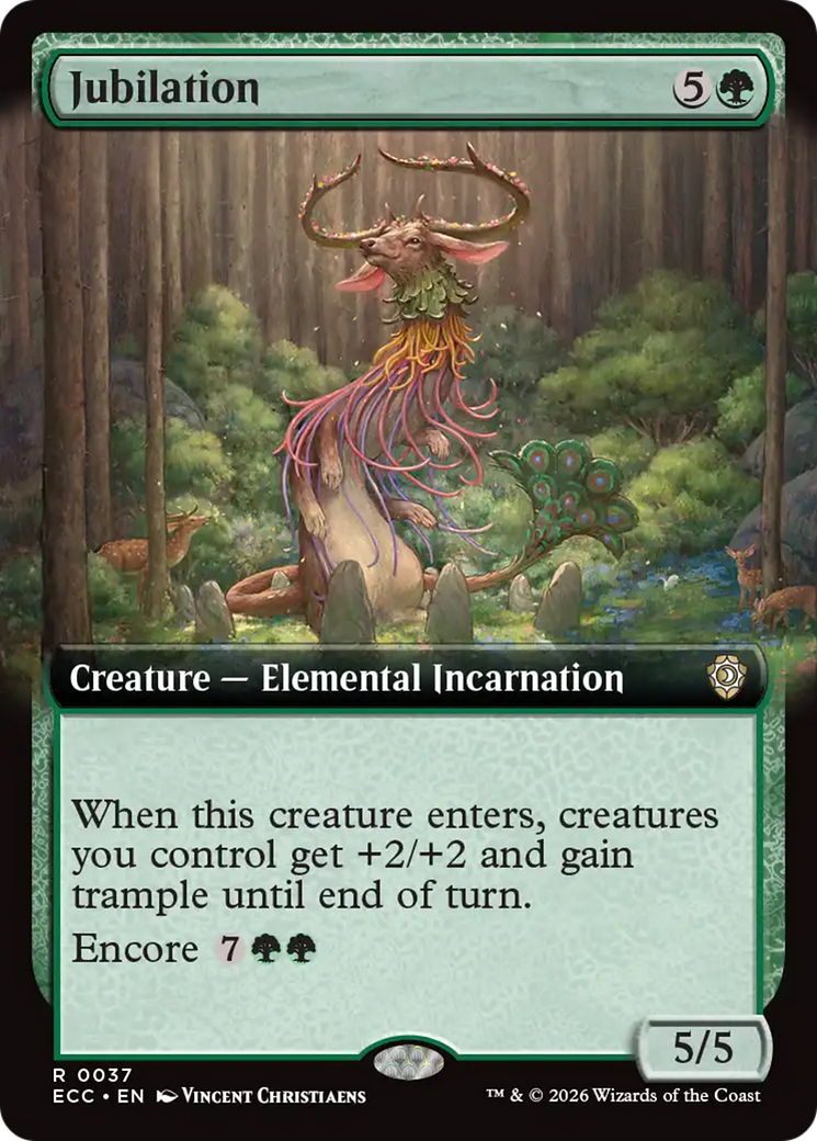 Jubilation (Extended Art) [Lorwyn Eclipsed Commander] - Destination Retro