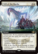 Will of the Mardu (Extended Art) [Tarkir: Dragonstorm Commander] - Destination Retro
