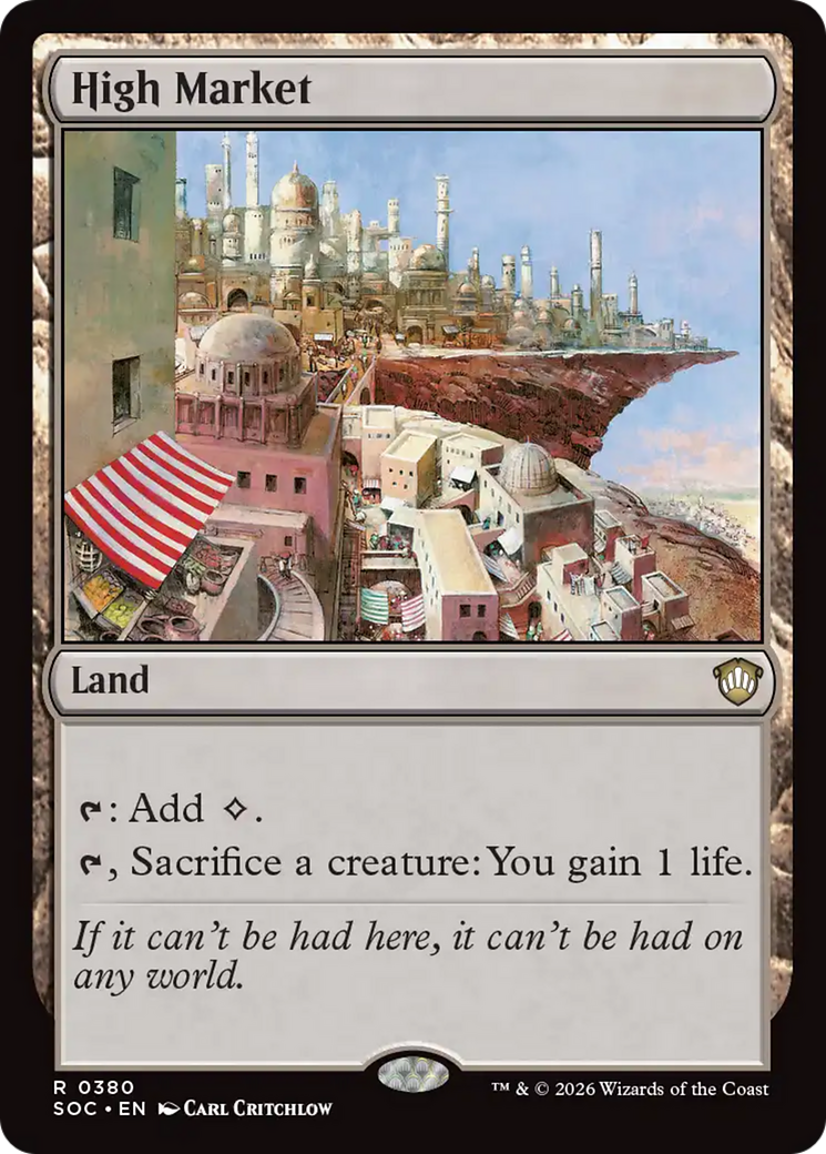 High Market [Secrets of Strixhaven Commander] - Destination Retro