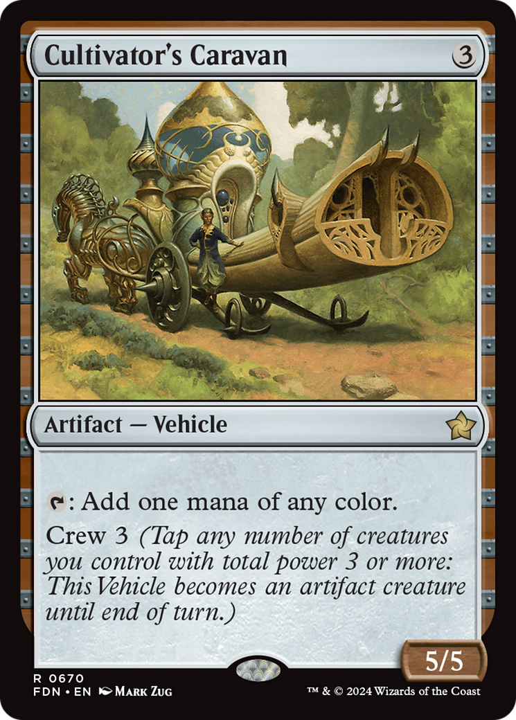 Cultivator's Caravan [Foundations] - Destination Retro