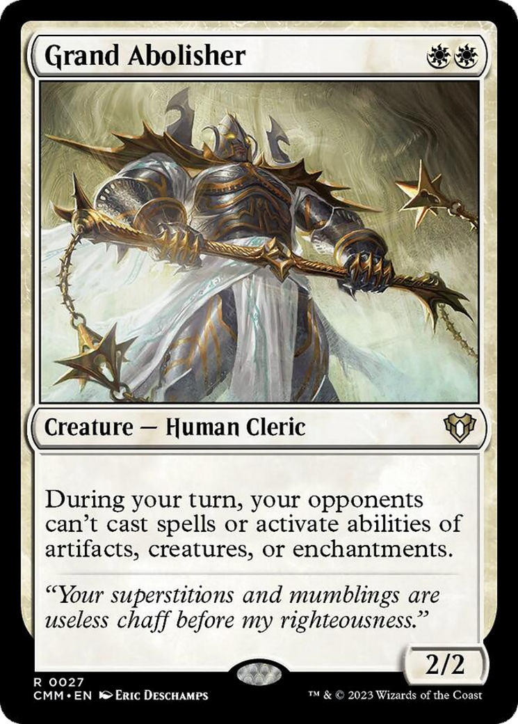 Grand Abolisher [Commander Masters] - Destination Retro