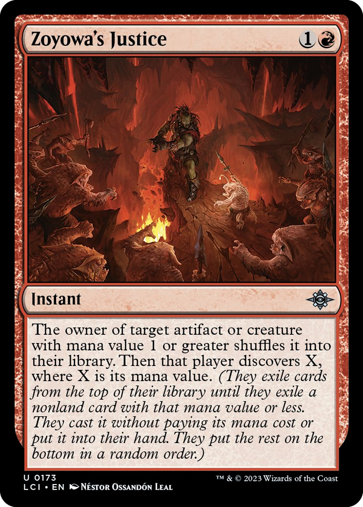 Zoyowa's Justice [The Lost Caverns of Ixalan] - Destination Retro