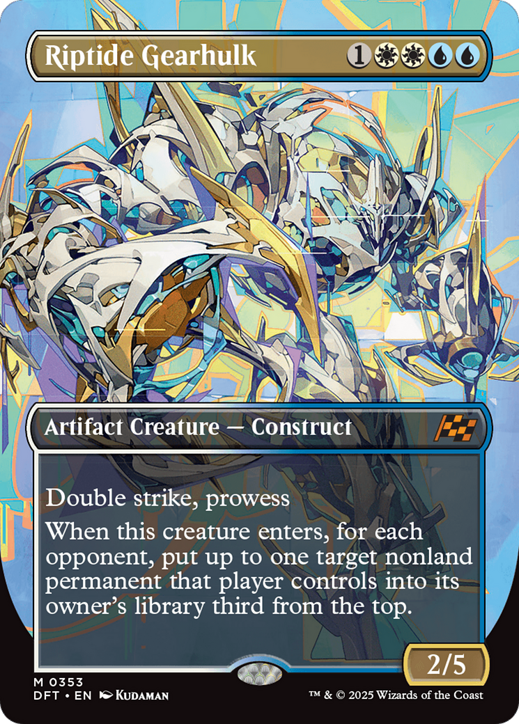 Riptide Gearhulk (Borderless) [Aetherdrift] - Destination Retro