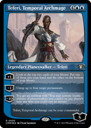 Teferi, Temporal Archmage (Foil Etched) [Commander Masters] - Destination Retro