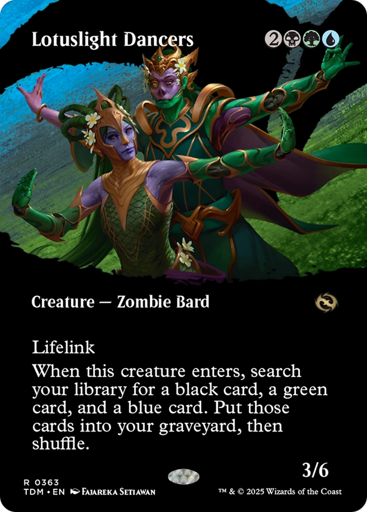 Lotuslight Dancers (Borderless) [Tarkir: Dragonstorm] - Destination Retro