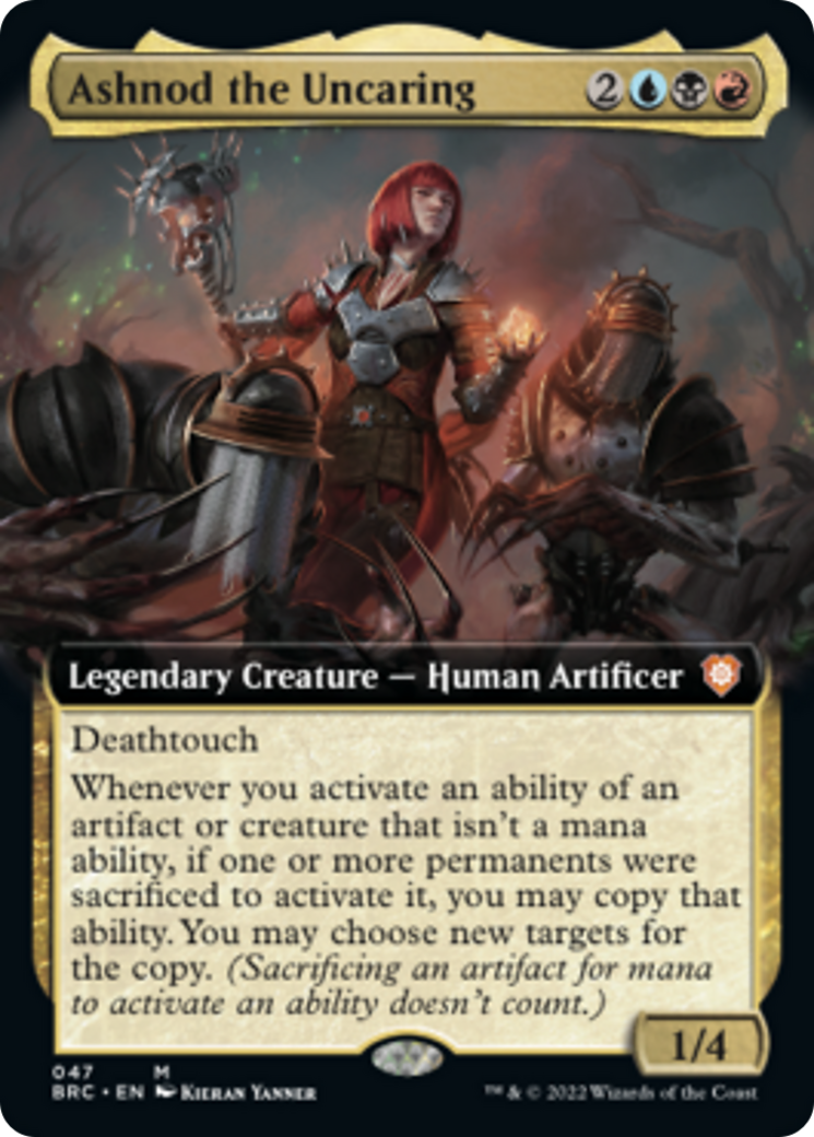 Ashnod the Uncaring (Extended Art) [The Brothers' War Commander] - Destination Retro