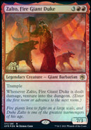 Zalto, Fire Giant Duke [Dungeons & Dragons: Adventures in the Forgotten Realms Prerelease Promos] - Destination Retro