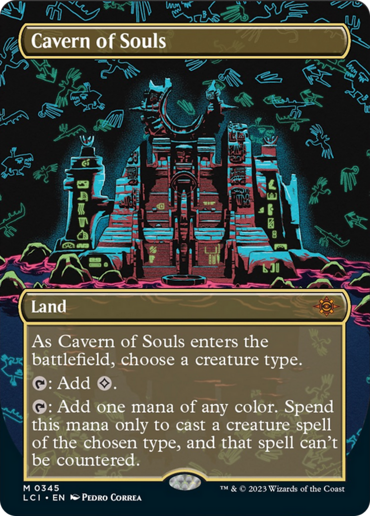 Cavern of Souls (0345) (Borderless) [The Lost Caverns of Ixalan] - Destination Retro