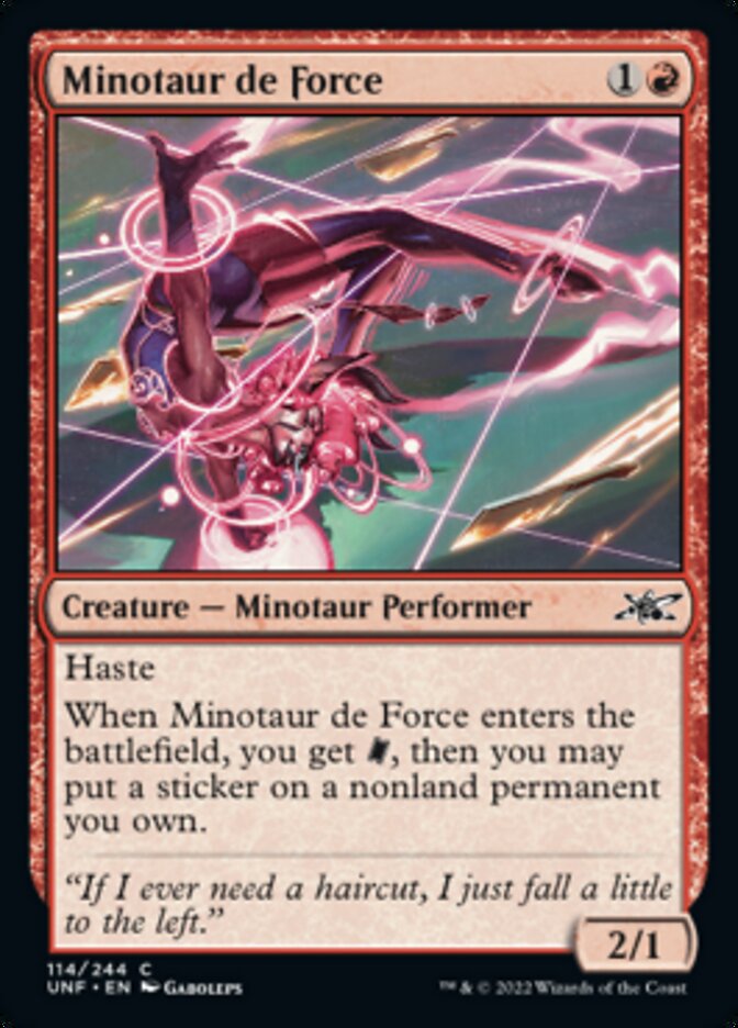 Minotaur de Force [Unfinity] - Destination Retro