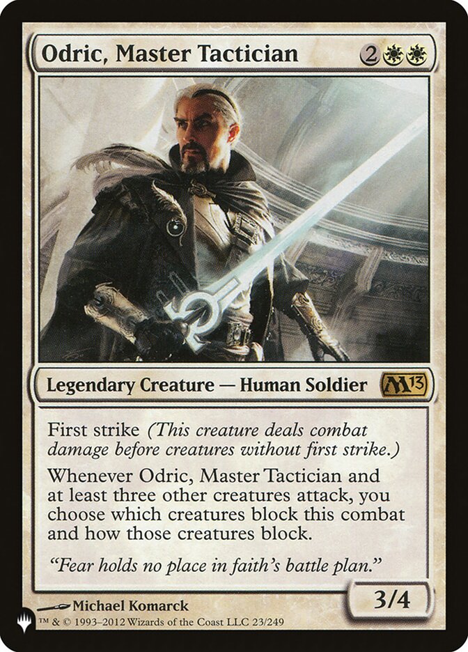 Odric, Master Tactician [The List] - Destination Retro