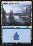 Snow-Covered Island (2) [Secret Lair Drop Series] - Destination Retro