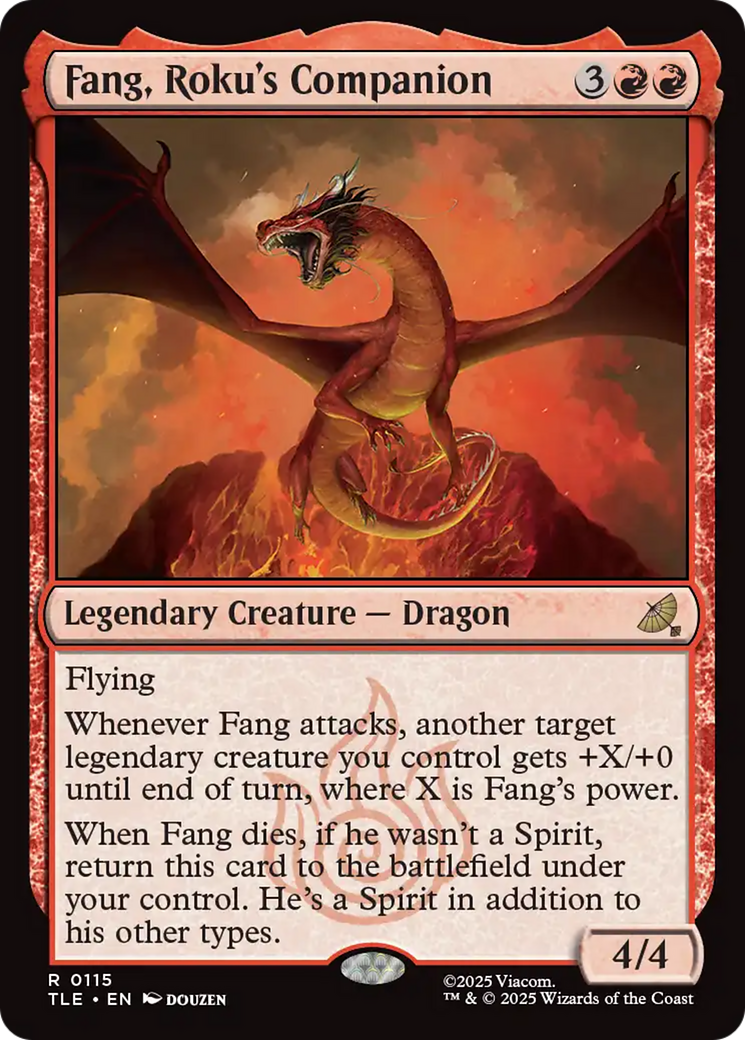Fang, Roku's Companion [Avatar: The Last Airbender: Eternal-Legal] - Destination Retro