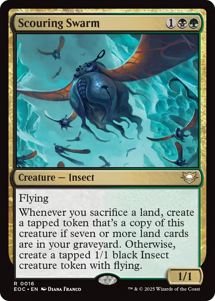 Scouring Swarm [Edge of Eternities Commander] - Destination Retro