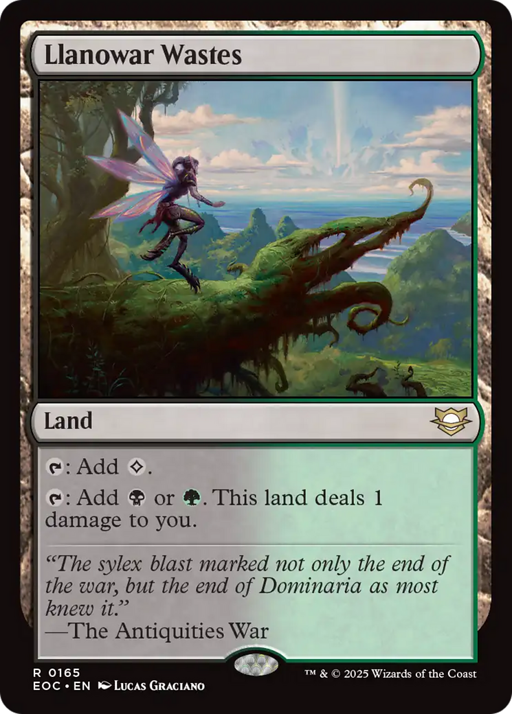 Llanowar Wastes [Edge of Eternities Commander] - Destination Retro