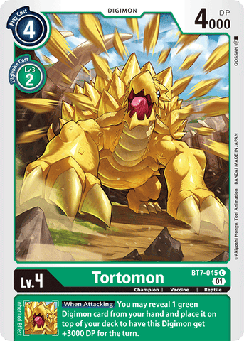 Tortomon [BT7-045] [Next Adventure] - Destination Retro