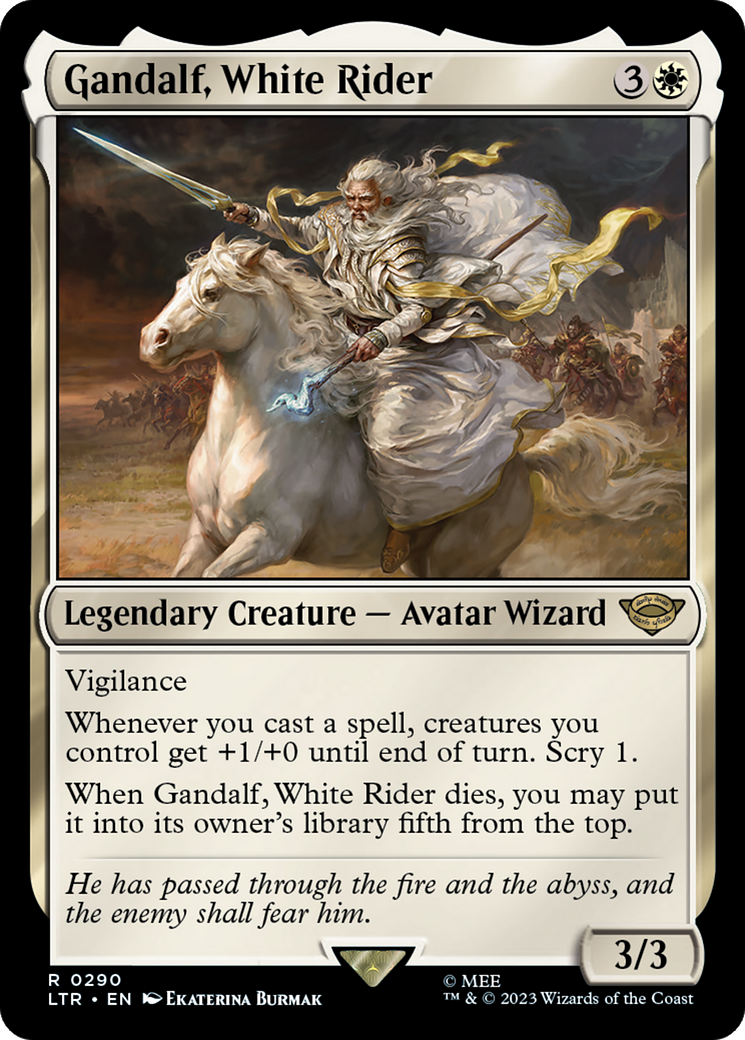 Gandalf, White Rider [The Lord of the Rings: Tales of Middle-Earth] - Destination Retro