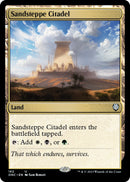 Sandsteppe Citadel [Phyrexia: All Will Be One Commander] - Destination Retro