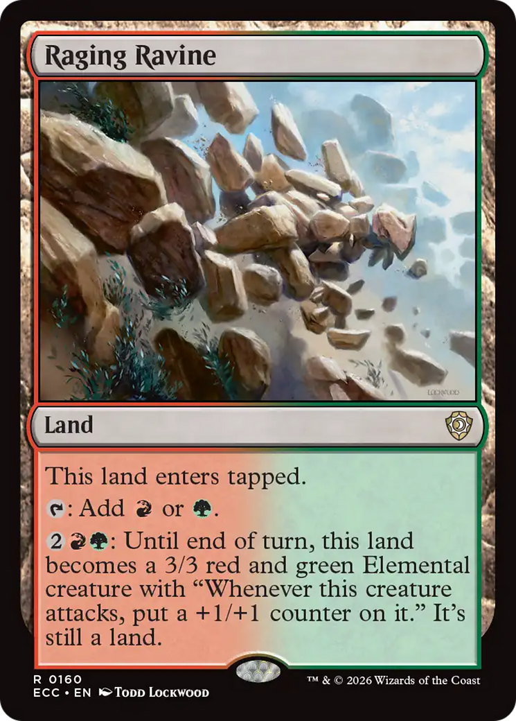 Raging Ravine [Lorwyn Eclipsed Commander] - Destination Retro