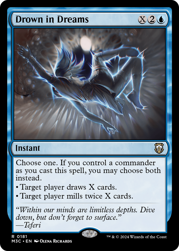 Drown in Dreams (Ripple Foil) [Modern Horizons 3 Commander] - Destination Retro