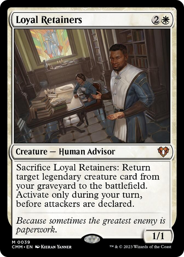 Loyal Retainers [Commander Masters] - Destination Retro