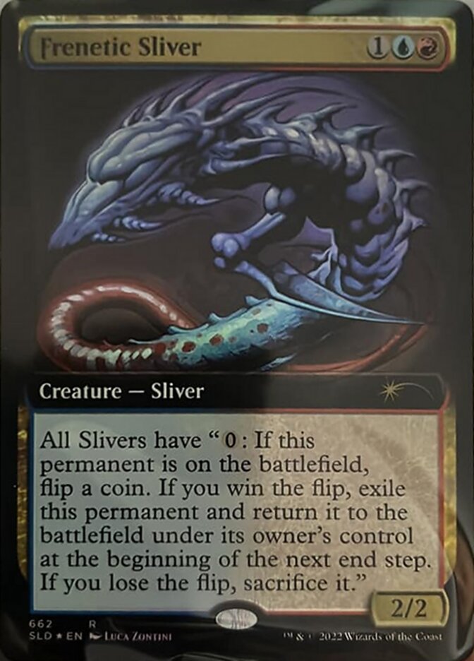 Frenetic Sliver (Extended Art) [Secret Lair Drop Promos] - Destination Retro