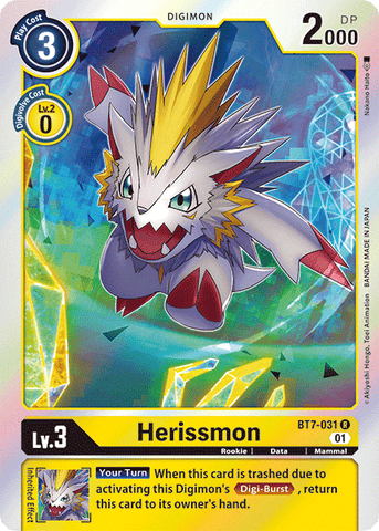 Herissmon [BT7-031] [Next Adventure] - Destination Retro