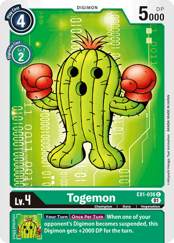 Togemon [EX1-036] [Classic Collection] - Destination Retro